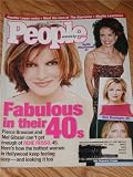 People Magazine Back Issue September 13 1999 Fabulous 40's Rene Russo Jennifer Lopez Johnny Depp Charlize Theron