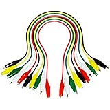 Elenco TL-6 Alligator Lead Set, 10-Piece, 14 inches