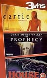 Horror : House 1, The Prophecy, Carrie [VHS] [1976]