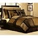 URBAN LIVING LATTE 4 PC. COMFORTER SET IN BROWN EARTH TONES