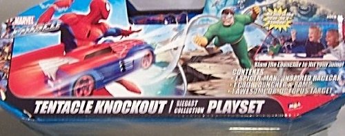  Spider-man Tentacle Knockout Diecast Collection Playset