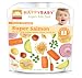 HAPPYBABY Organic Baby Food, Stage 3, Super Salmon, 4 Ounce Pouch (Pack of 16)