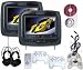 51KXcR8btTL. SL75  New Black Color Pair Headrest With 9 LCD Car Monitors with Region Free Sony DVD player USB SD Inc. 2 Wireless Dual Channel Headphones and 32 Bit Game and 2 Wireless game controllers RCA Video input & RCA Video OutPut!
