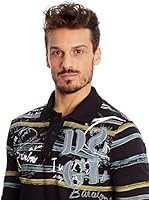Desigual Polo Quique Rep (Negro)