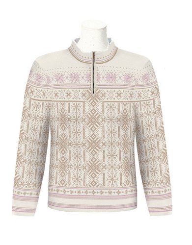 Dale of Norway Norweger-Pullover Aspen, Damen, wollweiß