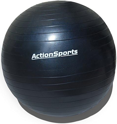 Action Sports Anti-burst Exercise Stability Ball with Pump