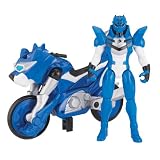 Power Ranger Jungle Fury Power Ranger Cycles with 5 Figure - Jaguar Battle Bike