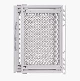 North States Supergate V Plastic Gate- Hardware Mount And Fits Large Opening