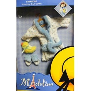 Madeline Doll Clothing Bathrobe with Slippers 2002 #84212 by 