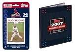Topps 2008 Team Set and 3 packs of 2008 Topps Series 1 with a Free 2007 Topps Portfolio - St Louis C