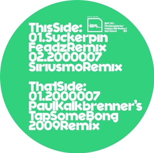 Produkt-Bild: 2000007 (Paul Kalkbrenner's Tap Some Bong 2009 Remix)