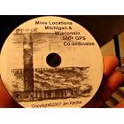 Rock Collecting GPS Mine Locations Wisconsin Michigan 500 Plus by james radtke