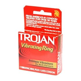 Trojan Vibrating Ring Stay Hard Cockring (Pack of 4)