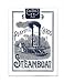 Steamboat Poker Playing Cards - Blue Deck