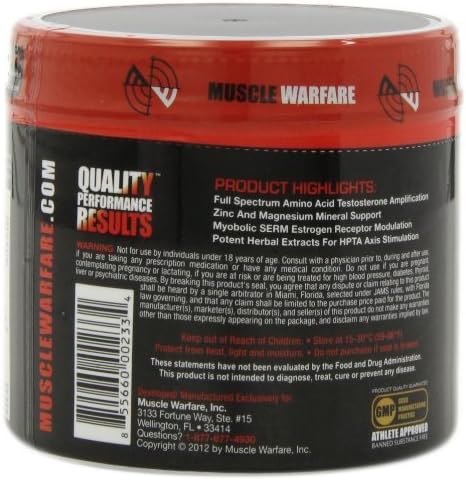 Muscle Warfare NMDA Capsules
