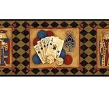 Poker Playing Card Wallpaper Border
