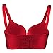 Bluewhalebaby Women's Push up Padded Smooth Comfort Satin Bra Classy Brassiere