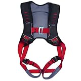 Guardian Fall Protection 182111 Basic HUV Premium Edge Series Harness with Side D-Rings, Pass-Thru Chest Buckle and Leg Tounge Buckles, M-XLarge