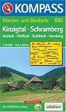  : Kompass Karten, Kinzigtal, Schramberg: Wander- und Bikekarte. Haslach - Wolfach - Schiltach - Hornberg