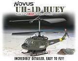 remote control radio control rc HMXE0808 Novus UH-1D Huey RTF Nano Helicopter