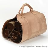 Copperfield 75000 Rugged Cowhide Leather Log Carrier, 17 x 37 Inch