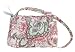 Raspberry Julep Double Zip Quilted Handbag