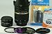 Tamron AF 18-270mm F/3.5-6.3 Di II VC (Vibration Compensation) LD Aspherical (IF) Macro Zoom Lens KIT With 2X AF Tele-Converter (36-540mm auto-Focus) , set of 3 filters , Case , Hood , Cleaning kit , Cap Holder and extended warranty For all NIKON Digital SLR cameras .