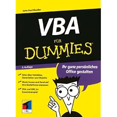VBA für Dummies. Ihr ganz persönliches Office gestalten (Fur Dummies) (Taschenbuch)