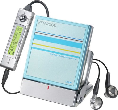 KENWOOD ポータブルMDプレイヤー DMC-V33-L