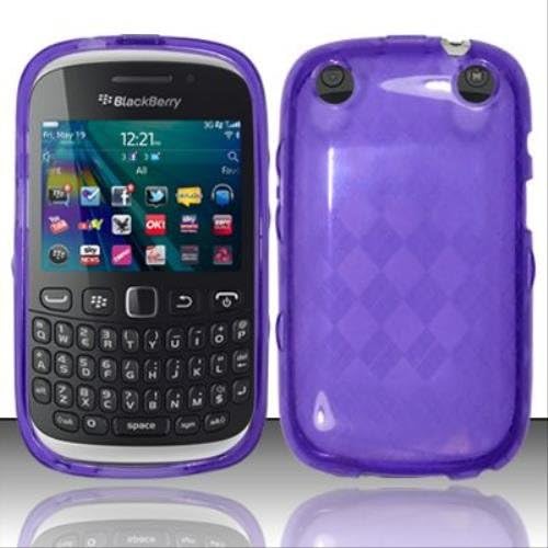 Purple TPU Cover for RIM BLACKBERRY Blackberry Curve 9310/9320