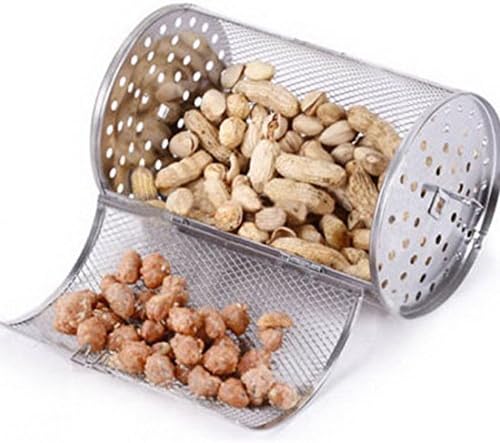 Joypower Beans Peanut Coffee Roaster Drum For BBQ Rotisserie Ovenware Capacity
