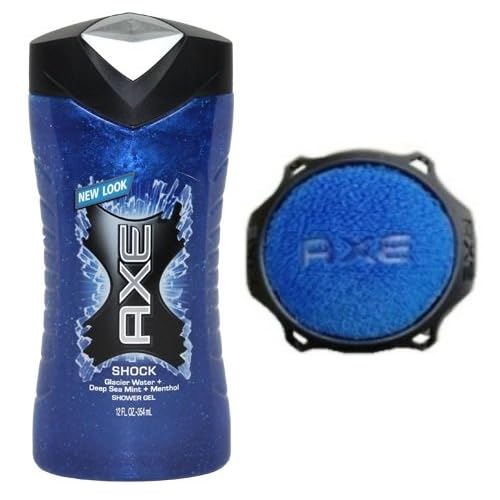 Axe Shock Glacier Water + Deep Sea Mint + Menthol Shower