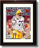 Framed LSU Tigers Sports Illustrated Autograph Print