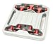 image and picture of Allen-Pal 15242 14 Piece T-Handle Hex Key Set with 7 Key 1/8-Inch to 3/8-Inch Assortment, 7 Key 3-Millimeter to 10-Millimeter Assortment, and Heavy Duty Case