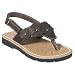 Toddler Girls' Circo  Lan Leather Quarter-Strap Sandals - Brown