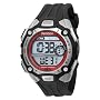 Armitron Men's 408190RED Sport Red Accented Digital Chronograph Watch