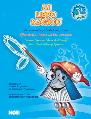 Mi libro magico cursiva / My italic magic book: Ejercicios para letra cursiva / Italic Letter Exercises (Spanish Edition)