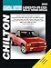 GM S-Series Pick-ups & SUVs, Revised Edition: 1994 through 2001 (Chilton's Total Car Care Repair Manual)