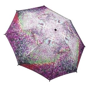 MONET iris GARDEN compact FOLDING UMBRELLA auto open NU