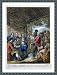 Historic Print (M): The Indians giving a talk to Colonel Bouquet in a conference at a council fire, near his
