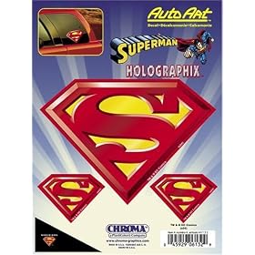 Superman Holographic Decal