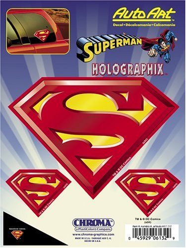 Superman Holographic Decal