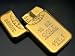 N&B A16 GOLDBARREN 10 OZ DESIGN FEUERZEUG Super Geschenk!!