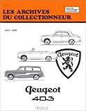 Revue Technique Automobile, num&eacute;ro 21 : PEUGEOT 403