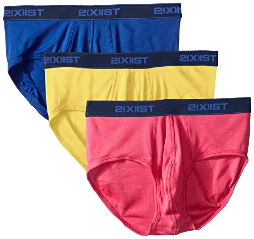 2(x)ist Men's 3-Pack Essential Contour Pouch Brief