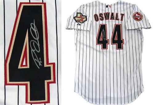 Roy Oswalt Autographed / Signed Houston Astros Jersey