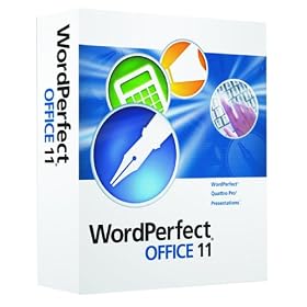 Click here to buy WordPerfect Office 11 - WordPerfect, Quattro Pro, Presentations by Corel.