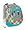 Pink/Teal Flower
