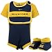 Nike Michigan Wolverines Navy Blue Infant Three Piece Gift Set