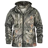 Lucky Bums  Performace Youth Hooded Jacket, Recluse Camouflage, Large